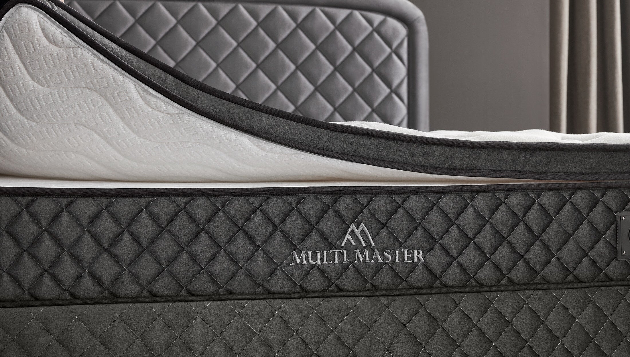 Матрак «Multi Master» + бамбукови влакна, свалящ се калъф, технология UltraFresh, с DHT пружинна система, 32 см