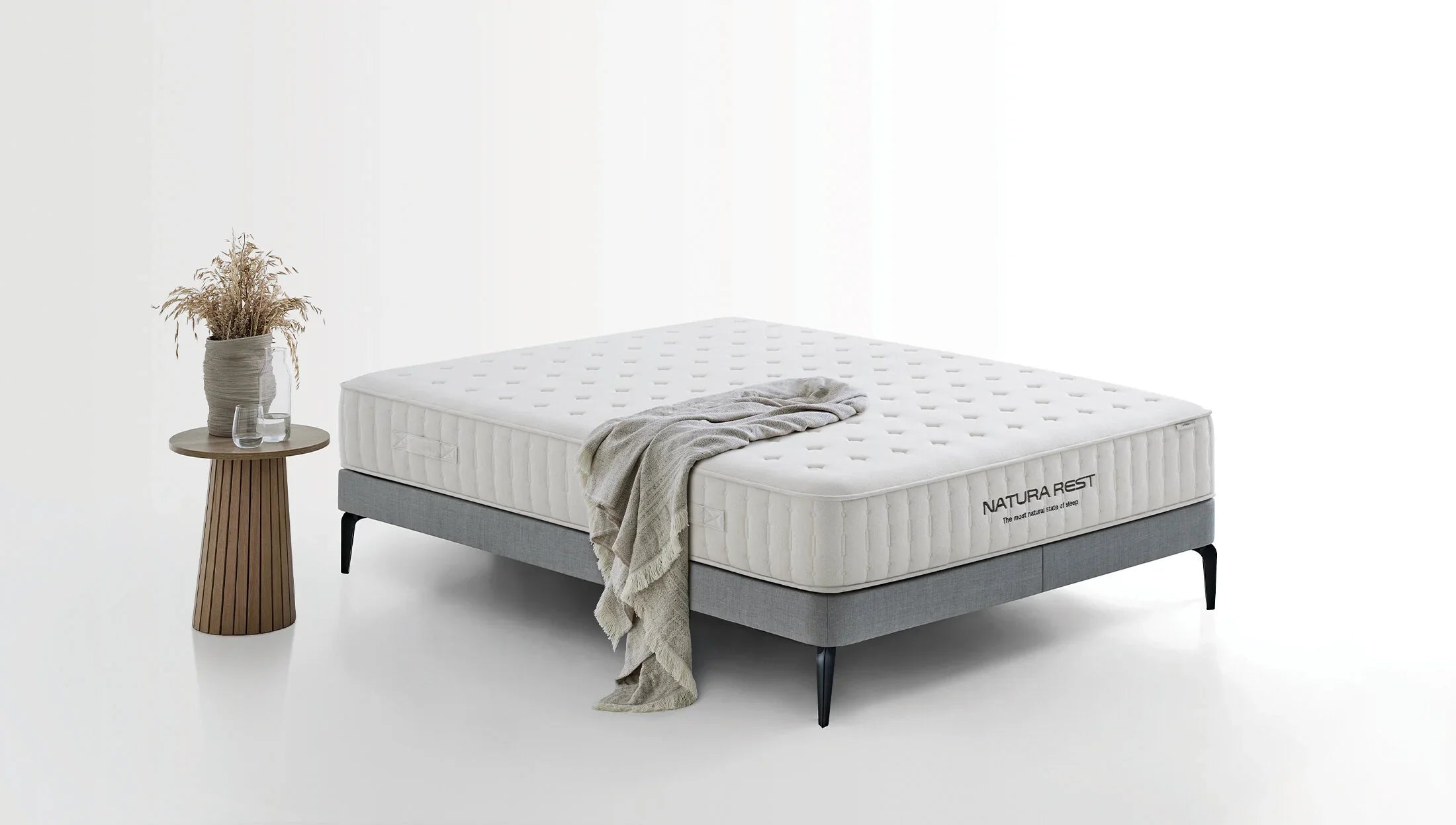Матрак «Natura Rest» с кокосови влакна, латекс и вълна Woolmark, лятна и зимна страна, 30 см