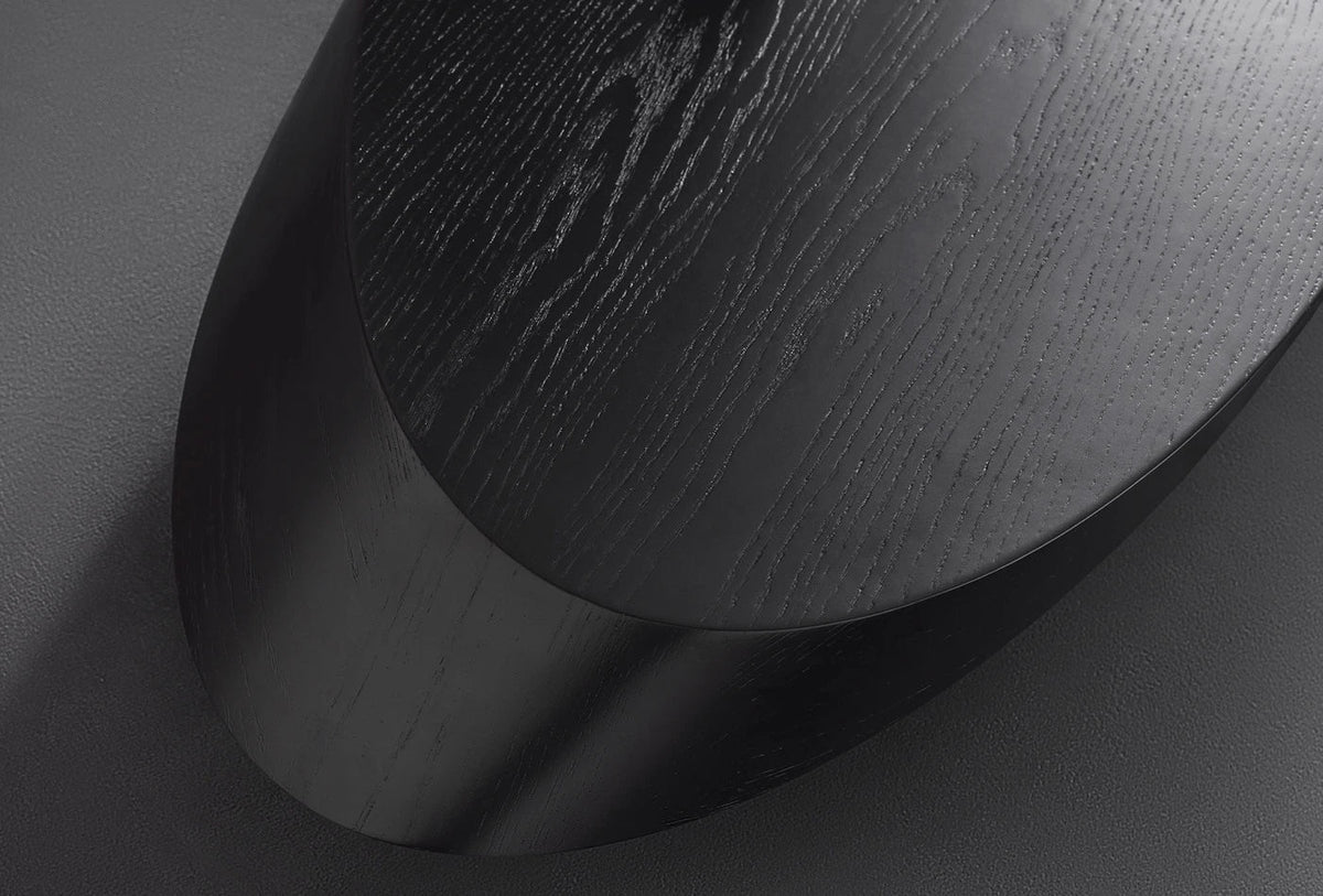 Холна маса «Oblique» с естествен фурнир, с размер 187х30х73см