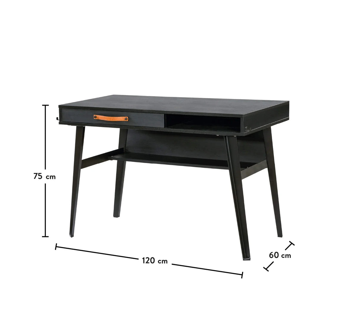 Бюро «Dark Metal Line» с размер 120x75x60