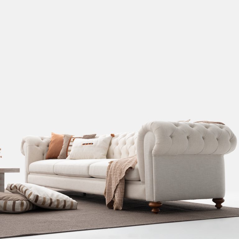 Четириместен диван «Aspendos Linen» от серия Colorium, ширина 320см