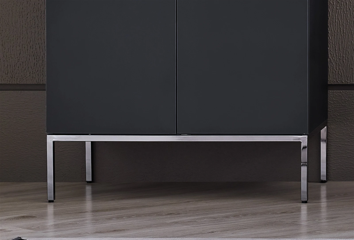 Шкаф «Legato Black» с размер 80х81х48см