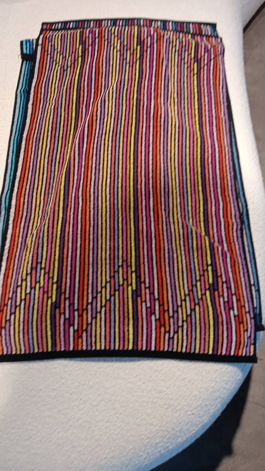 Хавлия «Wave Colors Pembe» - памук, размер 50х85см