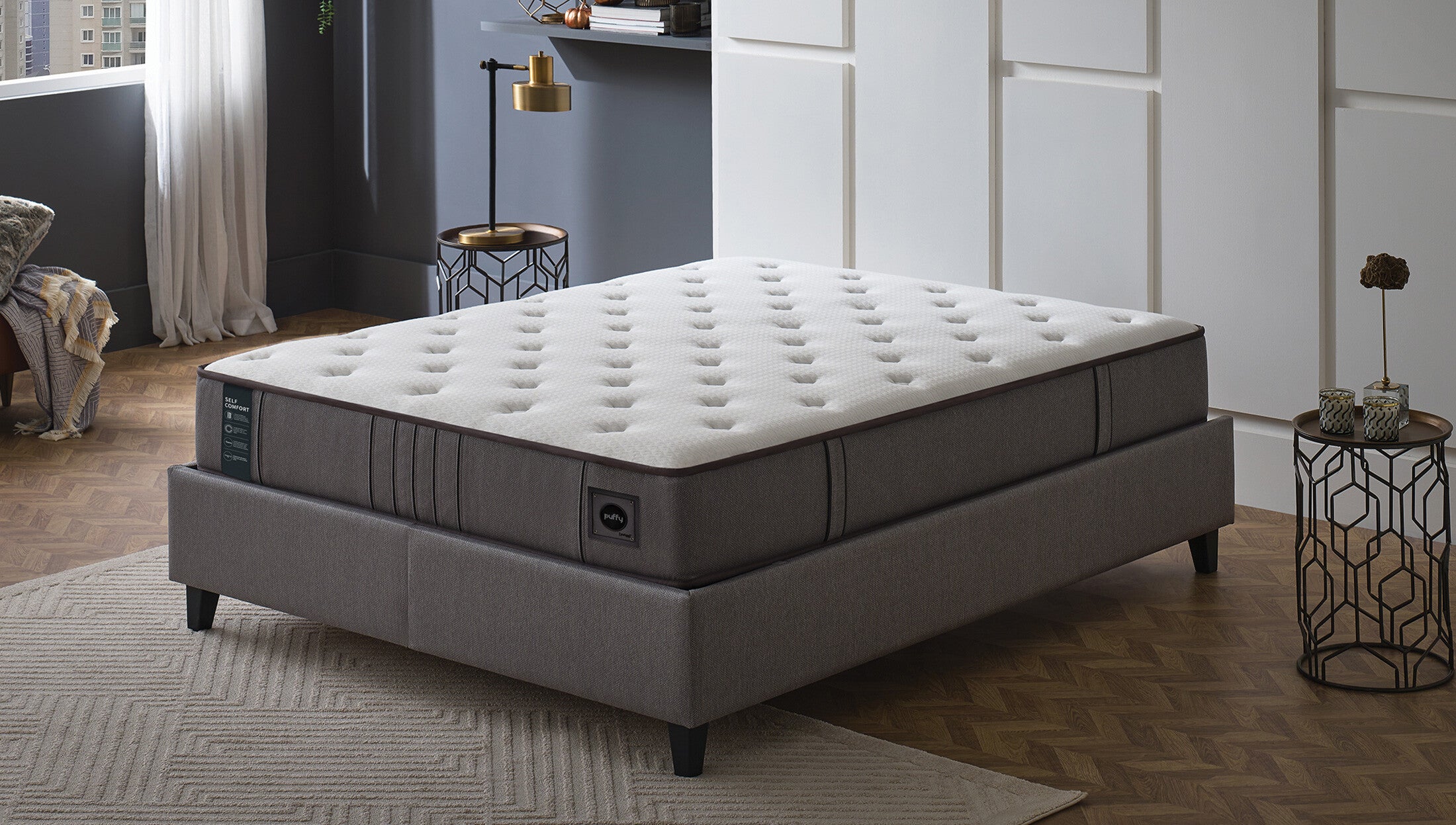 Матрак «Self Comfort New» с технология Biocrystal, с покет пружинна система, 28 см