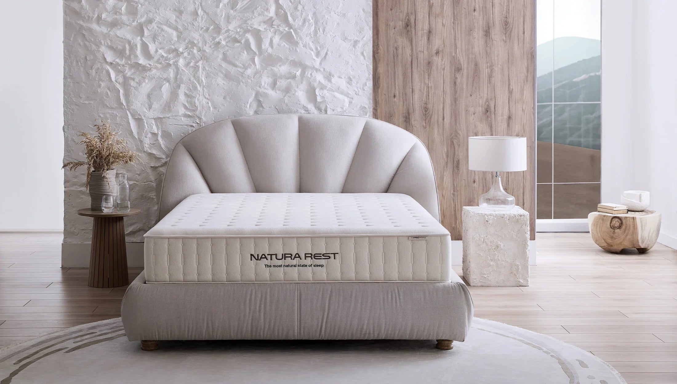 Матрак «Natura Rest» с кокосови влакна, латекс и вълна Woolmark, лятна и зимна страна, 30 см