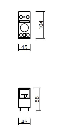 Модулен диван «Dubai» + електрически механизъм, USB зарядна станция