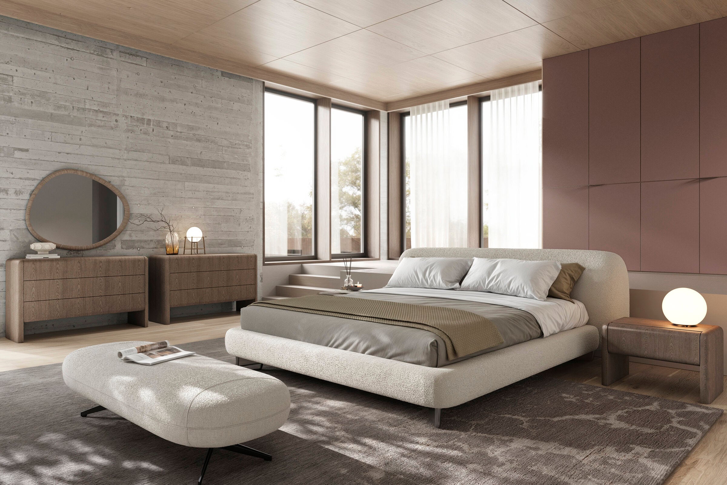 Скрин «Aqua» с три чекмеджета, размер 130х80х48см