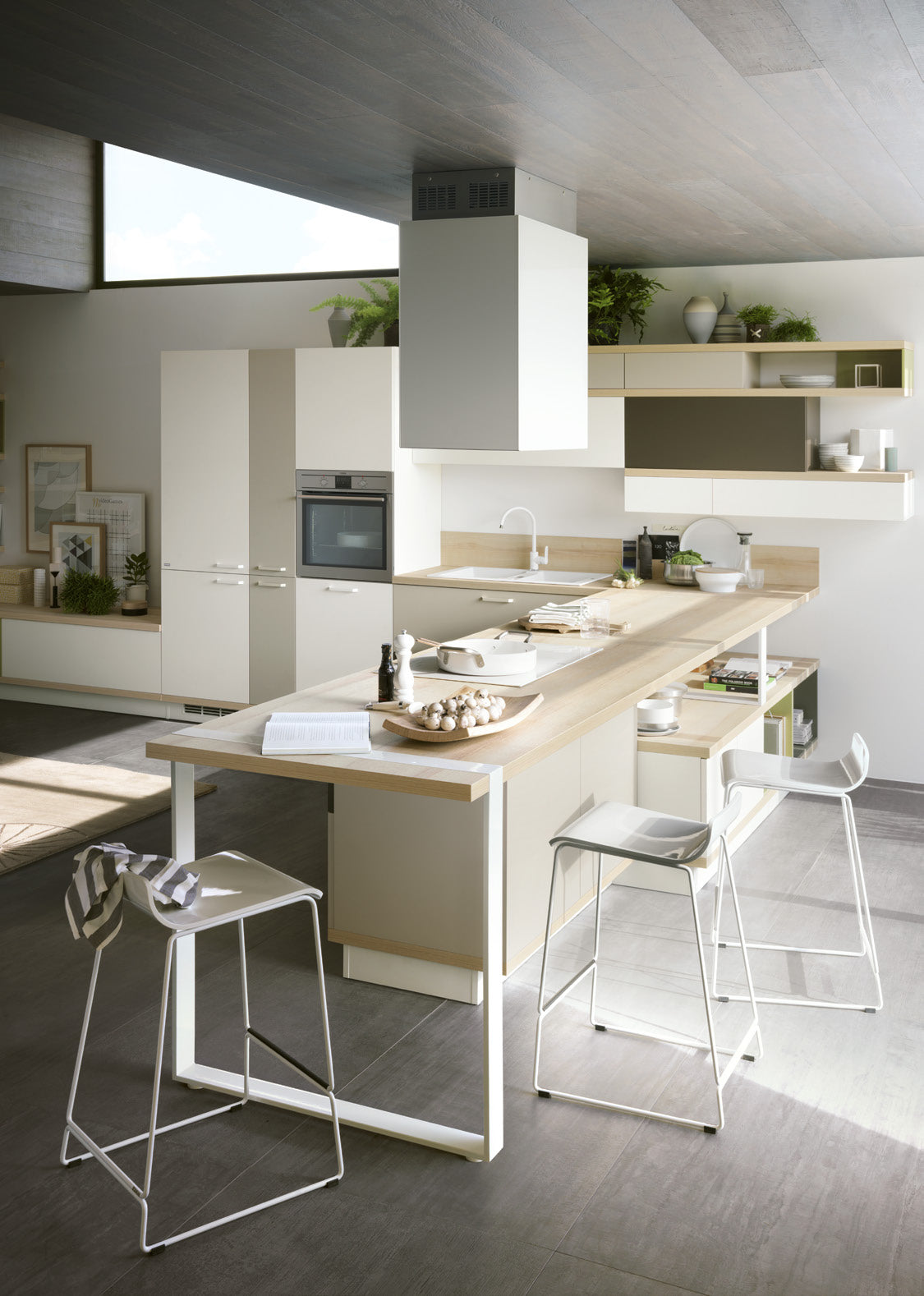 Кухня Scavolini Foodshelf