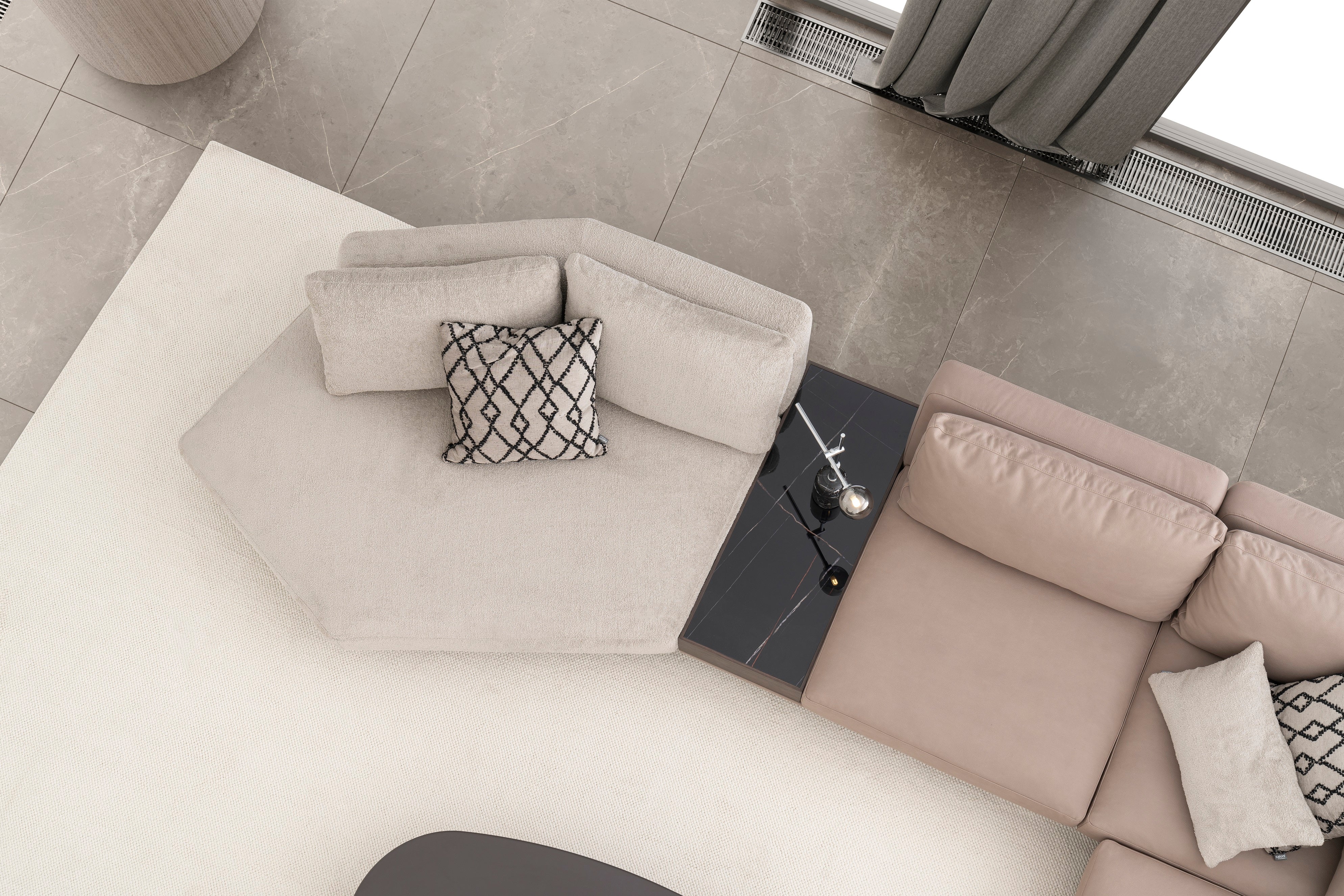 59 готови конфигурации на модулен диван «Loft»